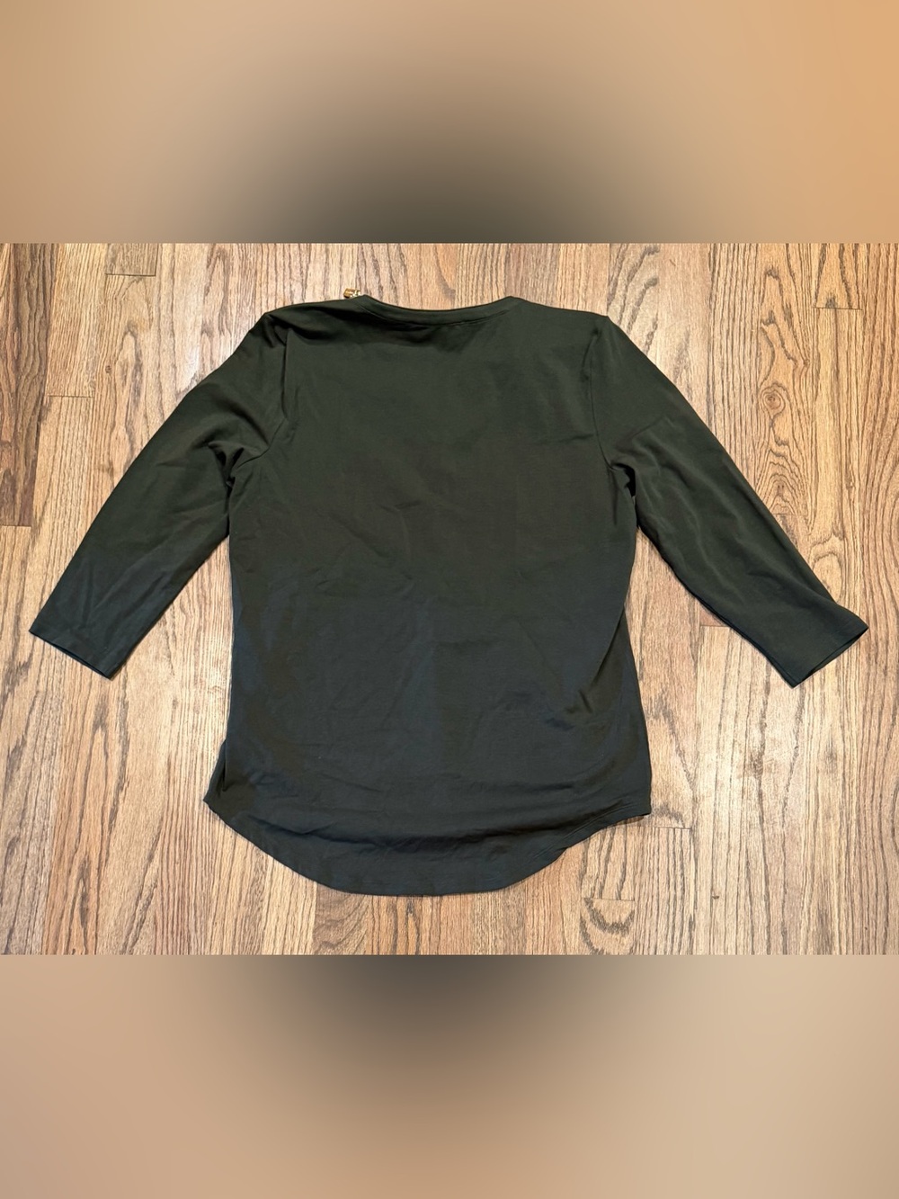 NWT Michael Kors 3/4 Sleeve Top, Size M - Picture 4 of 8